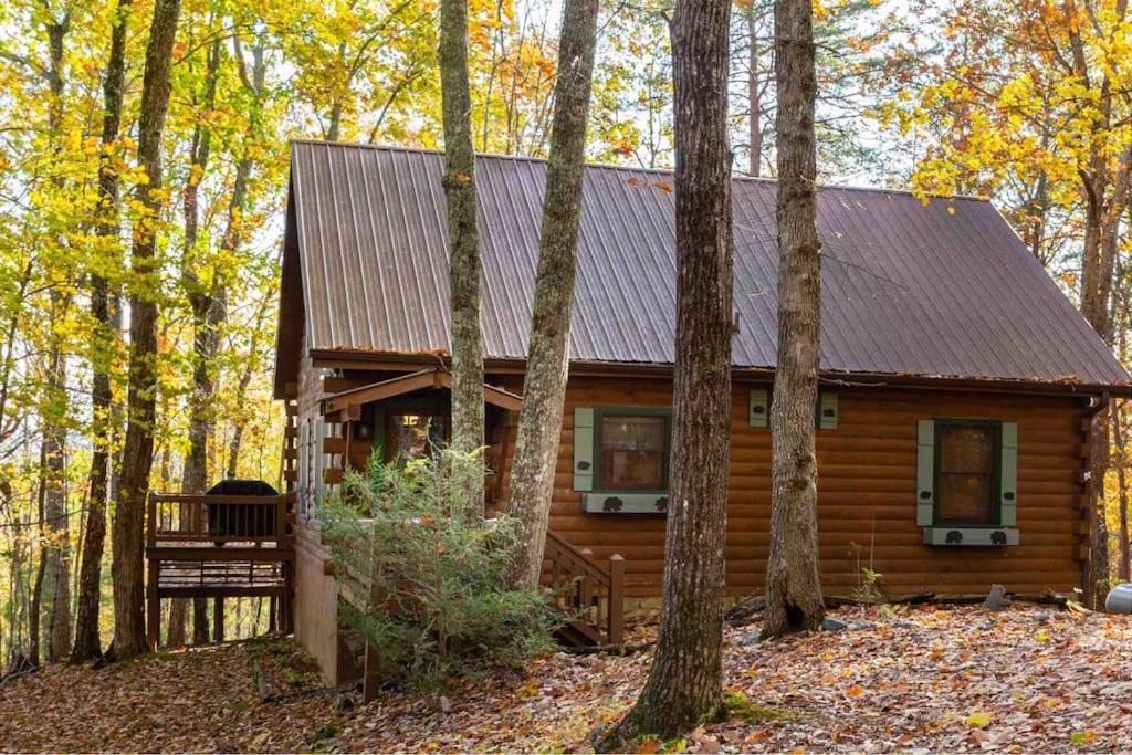 Mountain Time Cabin, Hot Tub, Fire Pit, Fireplace Villa Blue Ridge Exterior photo