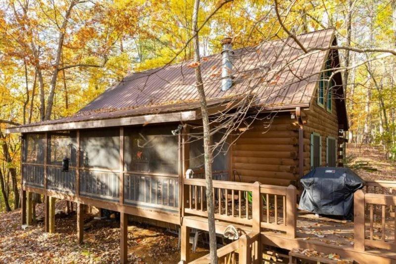 Mountain Time Cabin, Hot Tub, Fire Pit, Fireplace Villa Blue Ridge Exterior photo